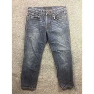 Joe's Jeans Brixton Jeans Women Size 30 Blue Straight Leg Dark Wash Denim